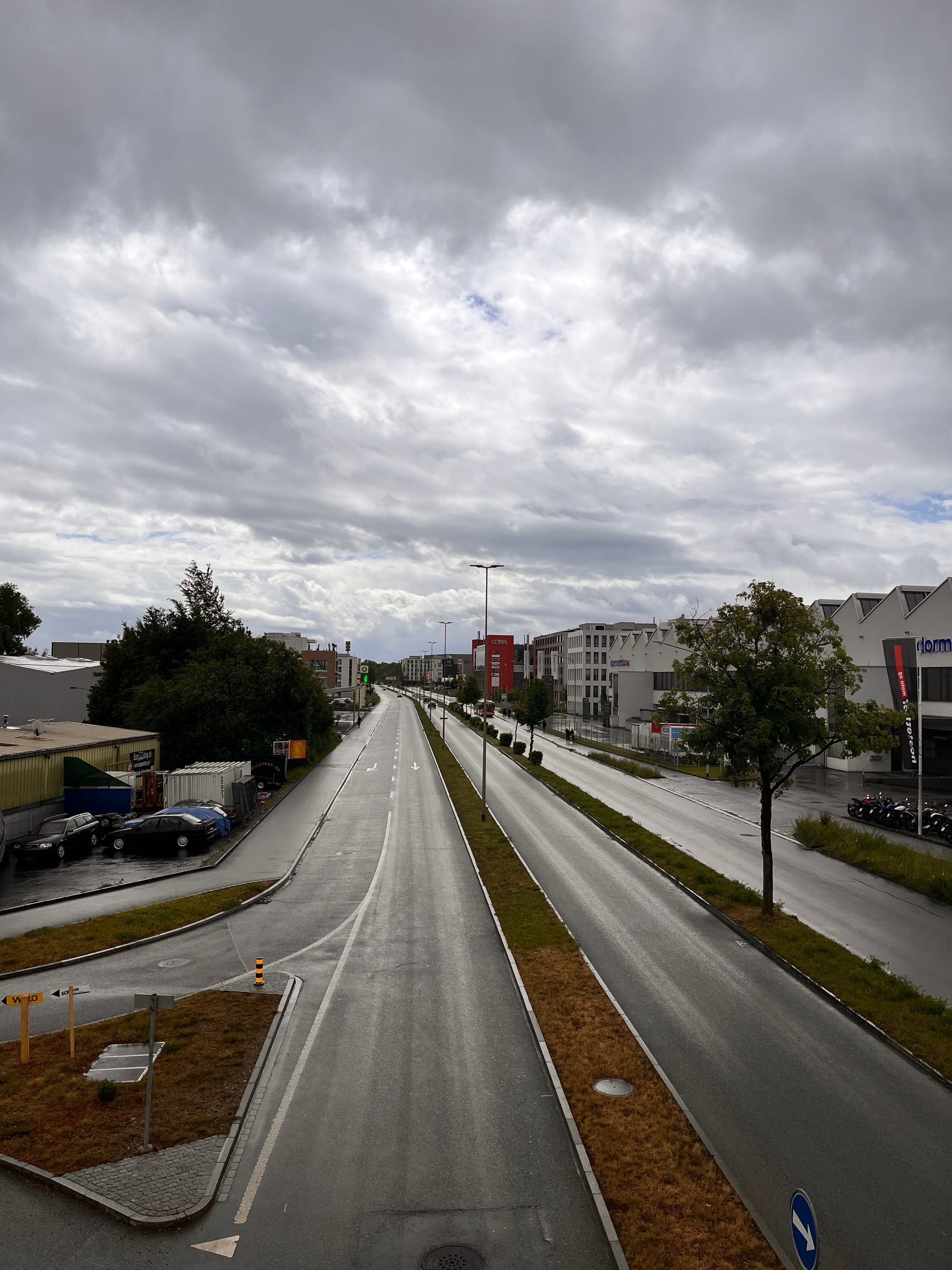 Quiet streets around Rümlang